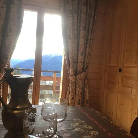 Mountain View Cosy, Comfortable 1 Bed-room Luxury * Crans-Montana