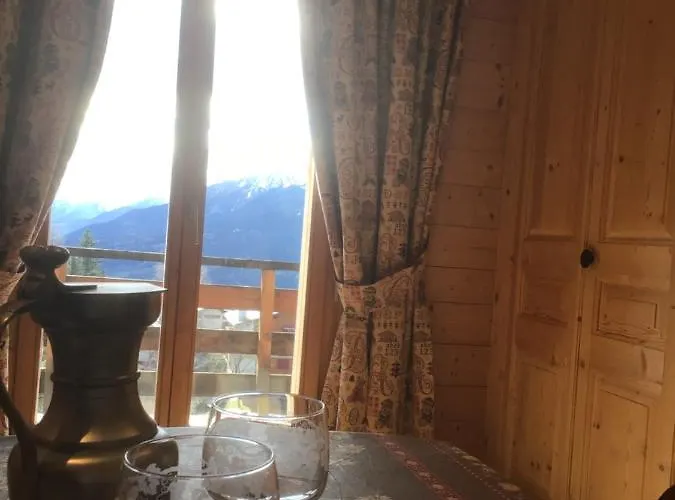 Mountain View Cosy, Comfortable 1 Bed-room Luxury * Crans-Montana