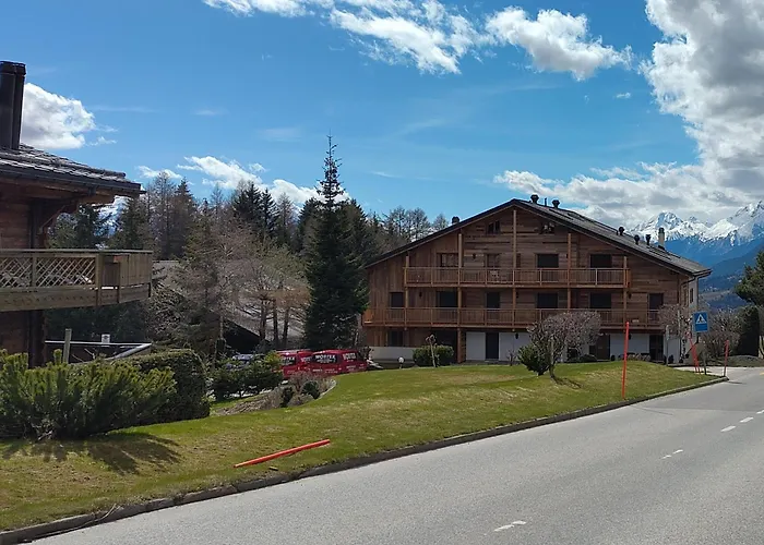 Mountain View Cosy, Comfortable 1 Bed-room Luxury * Crans-Montana